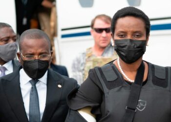 martine, moïse, first, lady, of, haiti, returns