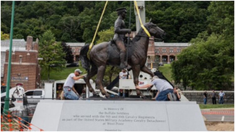 Buffalo Soldiers West Point statue monument