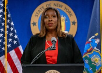 Letitia James, New York, Attorney General, Governor, Race, Democrat.