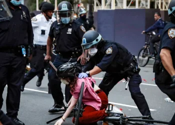 protest, NYC, police